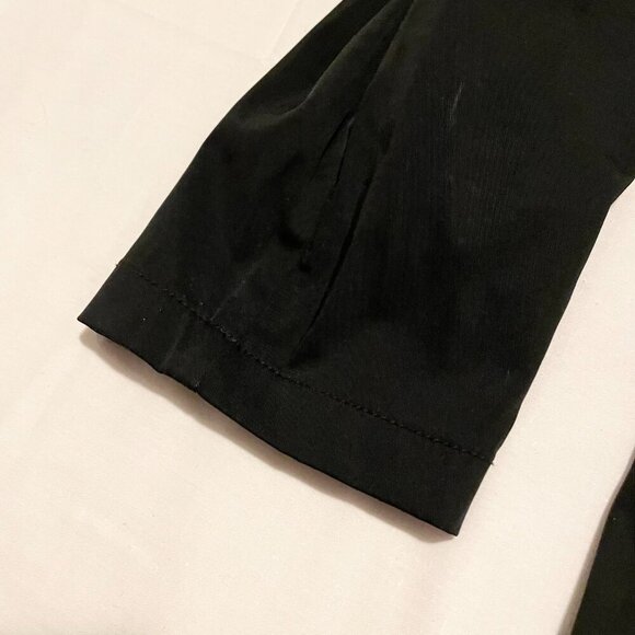 Banana Republic Belted Black Blazer Jacket Womens Size 12 - Picture 16 of 16